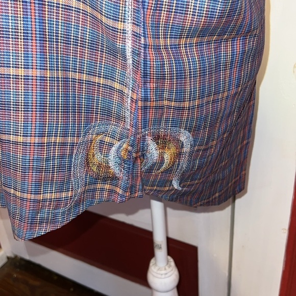 Robert Graham Classic Fit Button Cotton Flip Cuff Shirt M - Picture 4 of 8